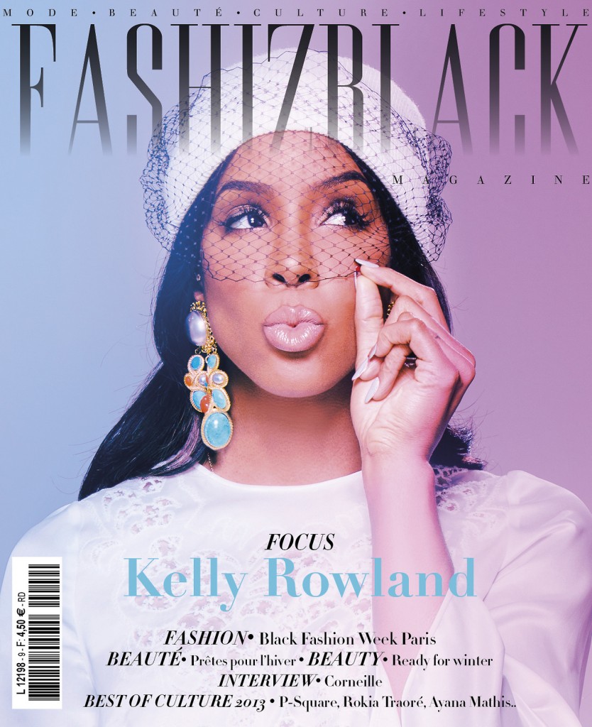Kelly Rowland pour FASHIZBLACK Magazine. Photographed by Jana Cruder